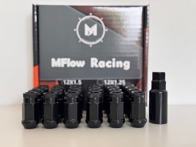 MFLOW Extended 12X1.5 L48mm HEX 3/4 24+Key Conical --Black