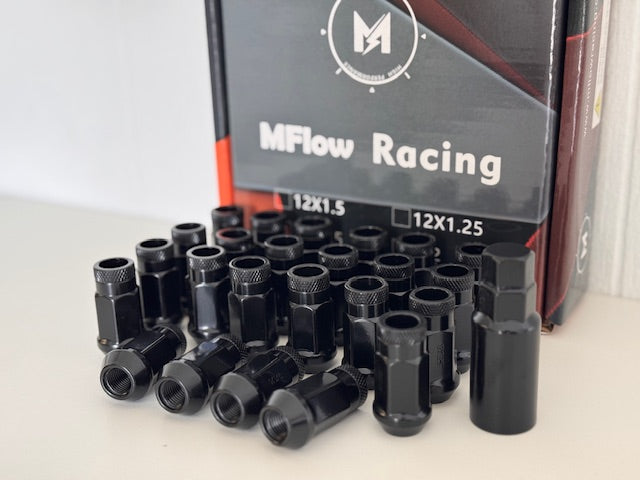 MFLOW Extended 12X1.5 L48mm HEX 3/4 24+Key Conical --Black