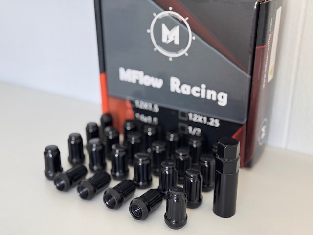 MFLOW 6 SPLINE 12X1.25 L35mm HEX 3/4 24+KEY Conical --Black
