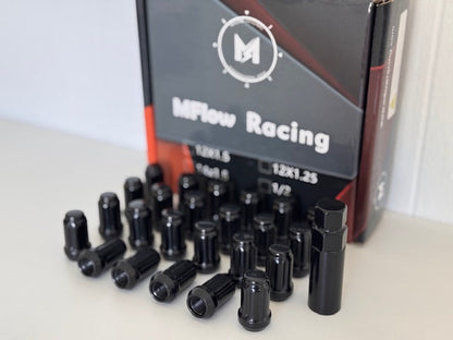MFLOW 6 SPLINE 12X1.25 L35mm HEX 3/4 24+KEY Conical --Black