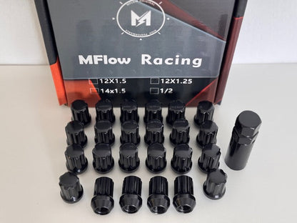 MFLOW 7 SPLINE 1/2 20 L35mm HEX 3/4 24+KEY Conical --Black