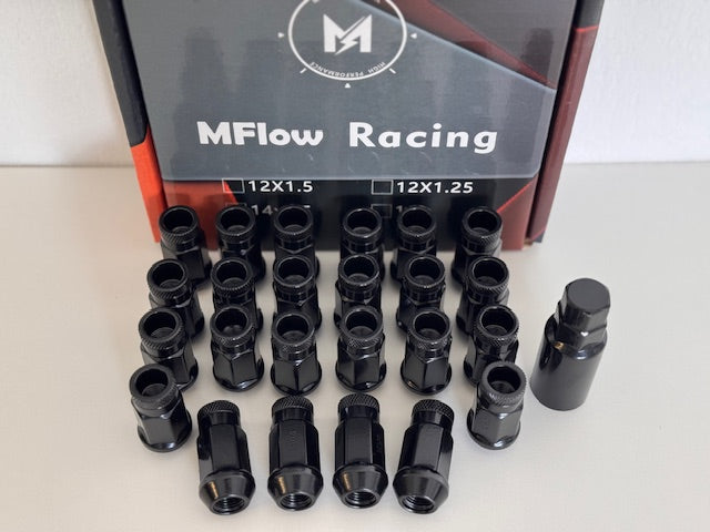 MFLOW Extended 12X1.5 L48mm HEX 3/4 24+Key Conical --Black