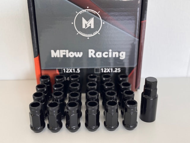 MFLOW Extended 12X1.25 L48mm HEX 3/4 24+Key Conical --Black