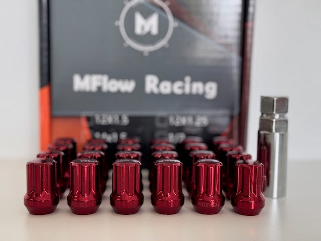 MFLOW 7 SPLINE 1/2 20 L35mm HEX 3/4 24+KEY Conical --Red