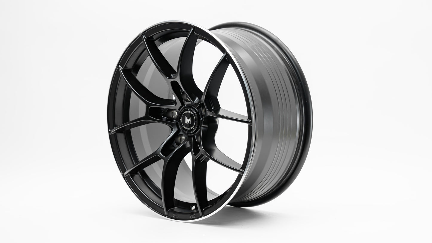 MFR4 Matt Black Machined Lip